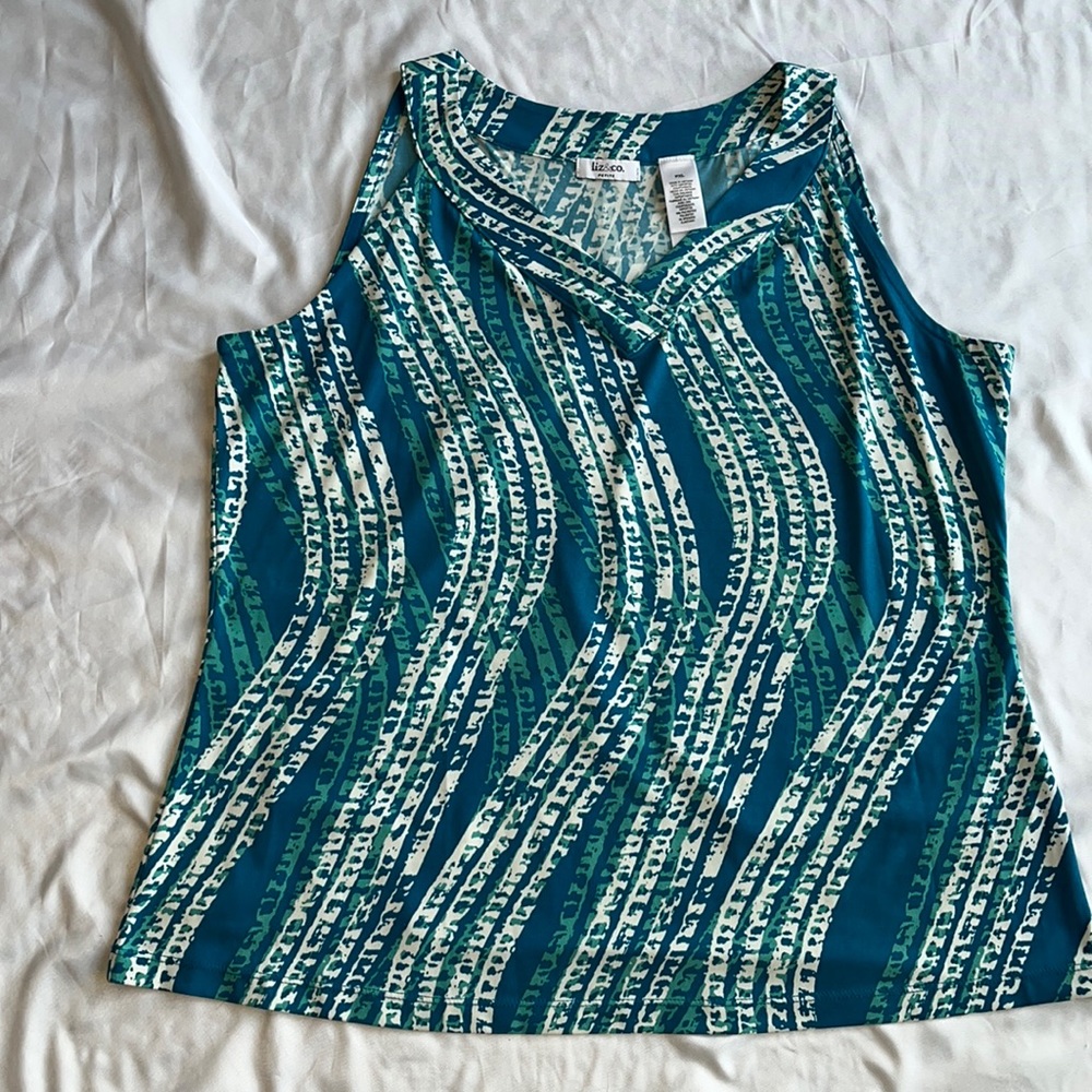 Liz & Co polyester tank top